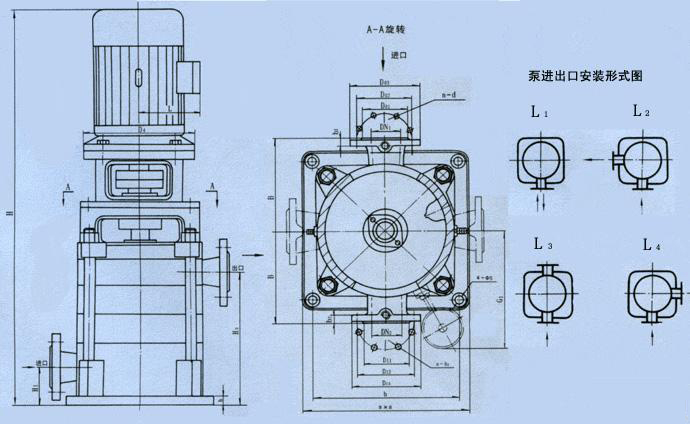 LG型高層建筑多級(jí)給水泵